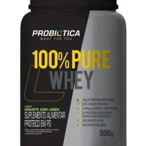 Hiper 100% Whey 900g -iogurte com limão - probiótica