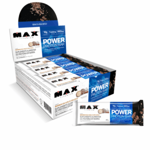 Power Protein Bar 41G -sabor bombom de avelã com coco -max titanium