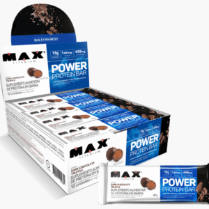 Power Protein Bar 41G- sabor dark chocolate truffle-max titanium