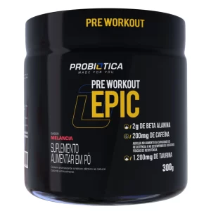 Epic 300g - Pré Workout - sabor melancia - probiótica