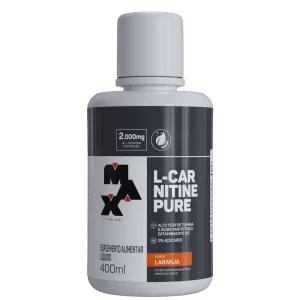 L-Carnitine Pure 400Ml - sabor laranja - max titanium