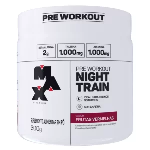 Night Train 300g -sabor frutas vermelhas - max titanium